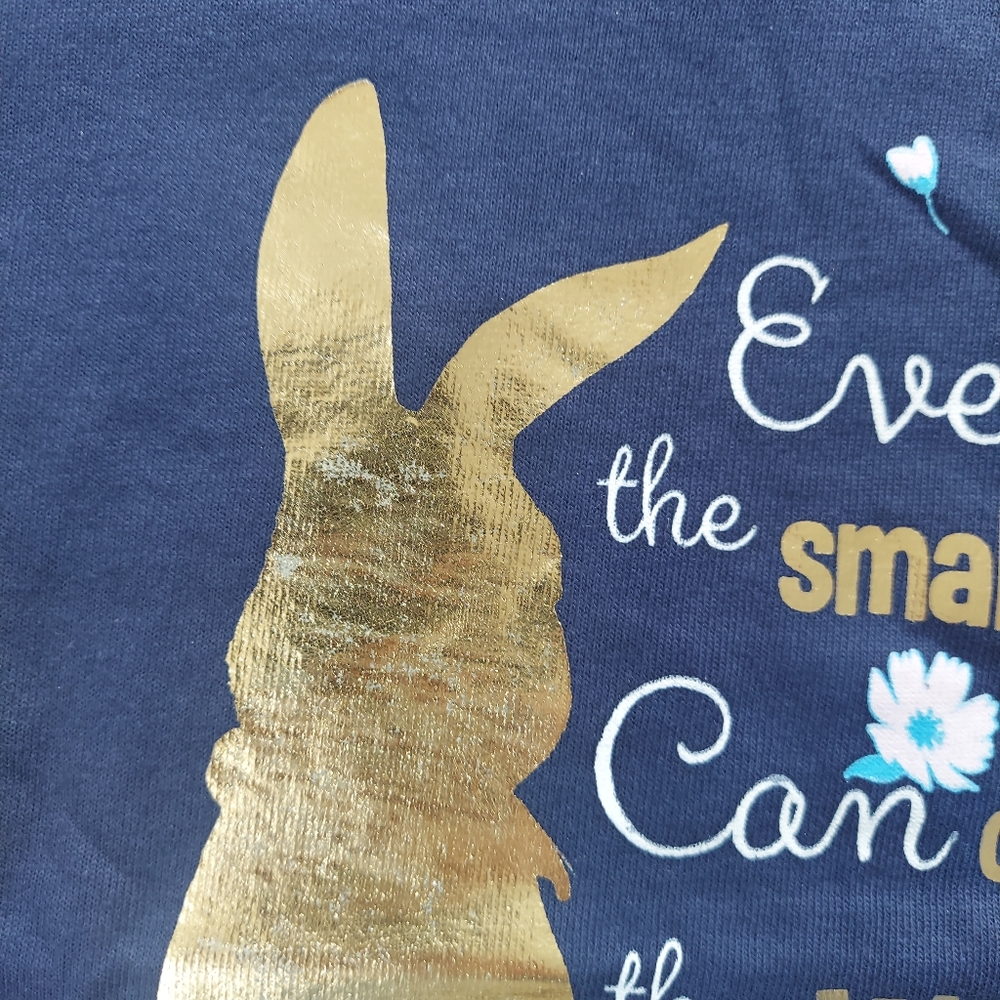 Navy Peter Rabbit T-Shirt Size 4 - Picture 4 of 4